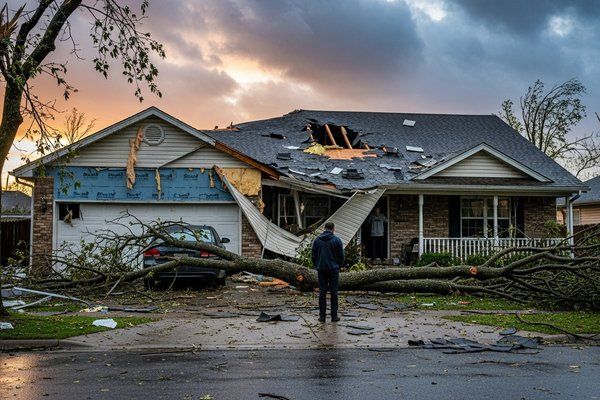Storm damage restoration in Cabot, AR