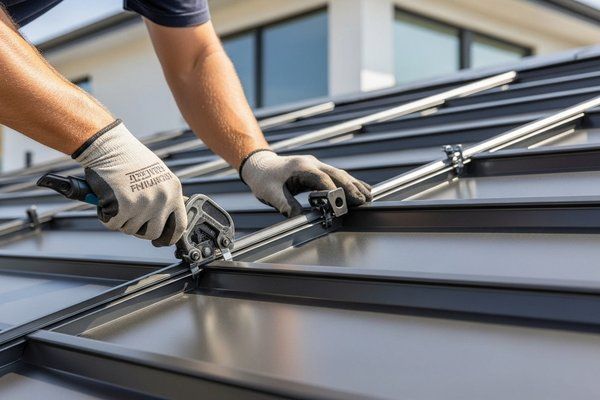 Metal roofing installation in Cabot, AR